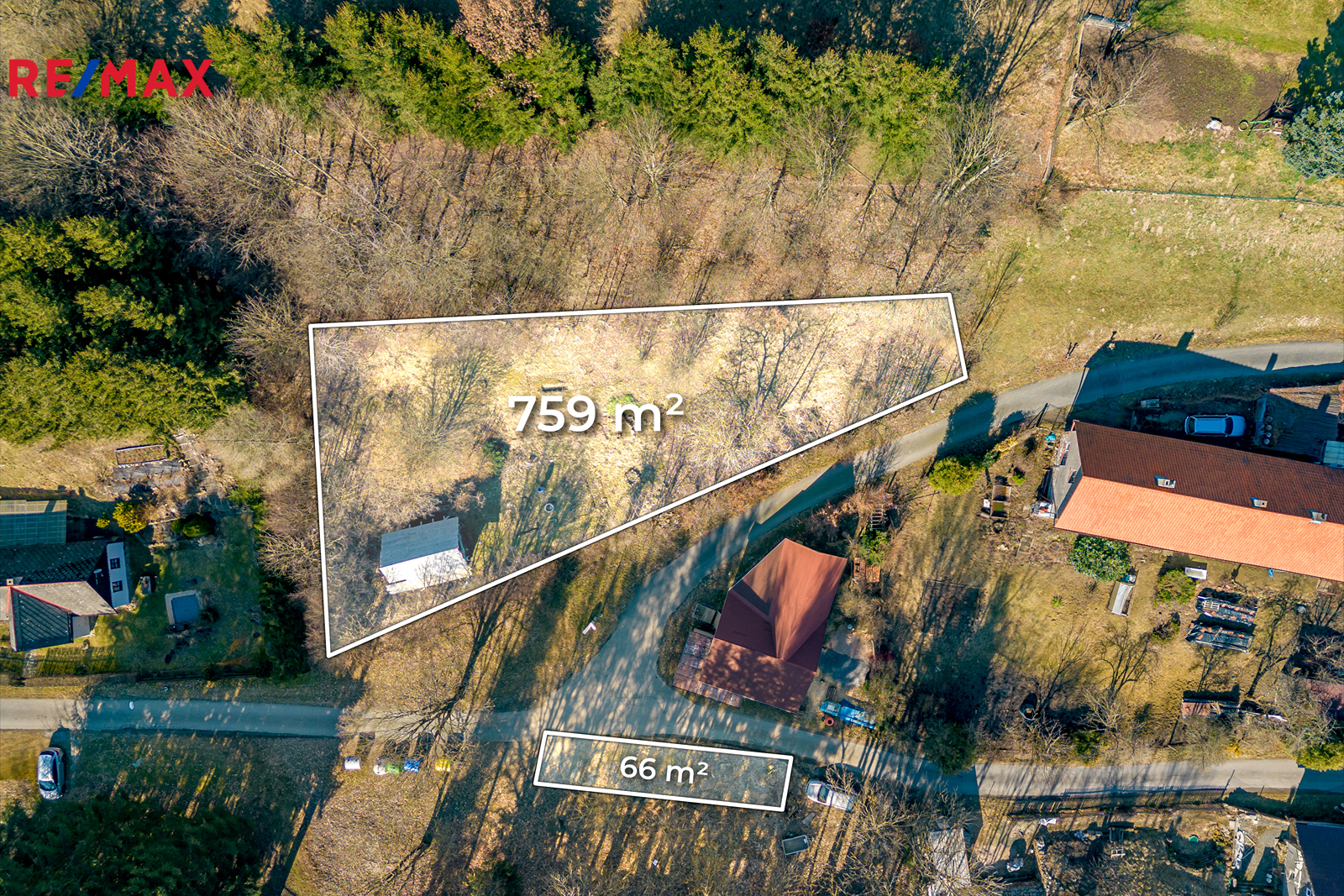 Prodej pozemku pro bydlení, 825 m2, Ždírec nad Doubravou