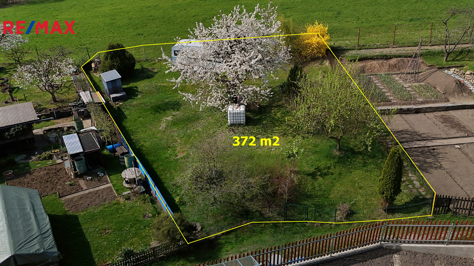 Prodej zahrady, 372 m2, Děčín