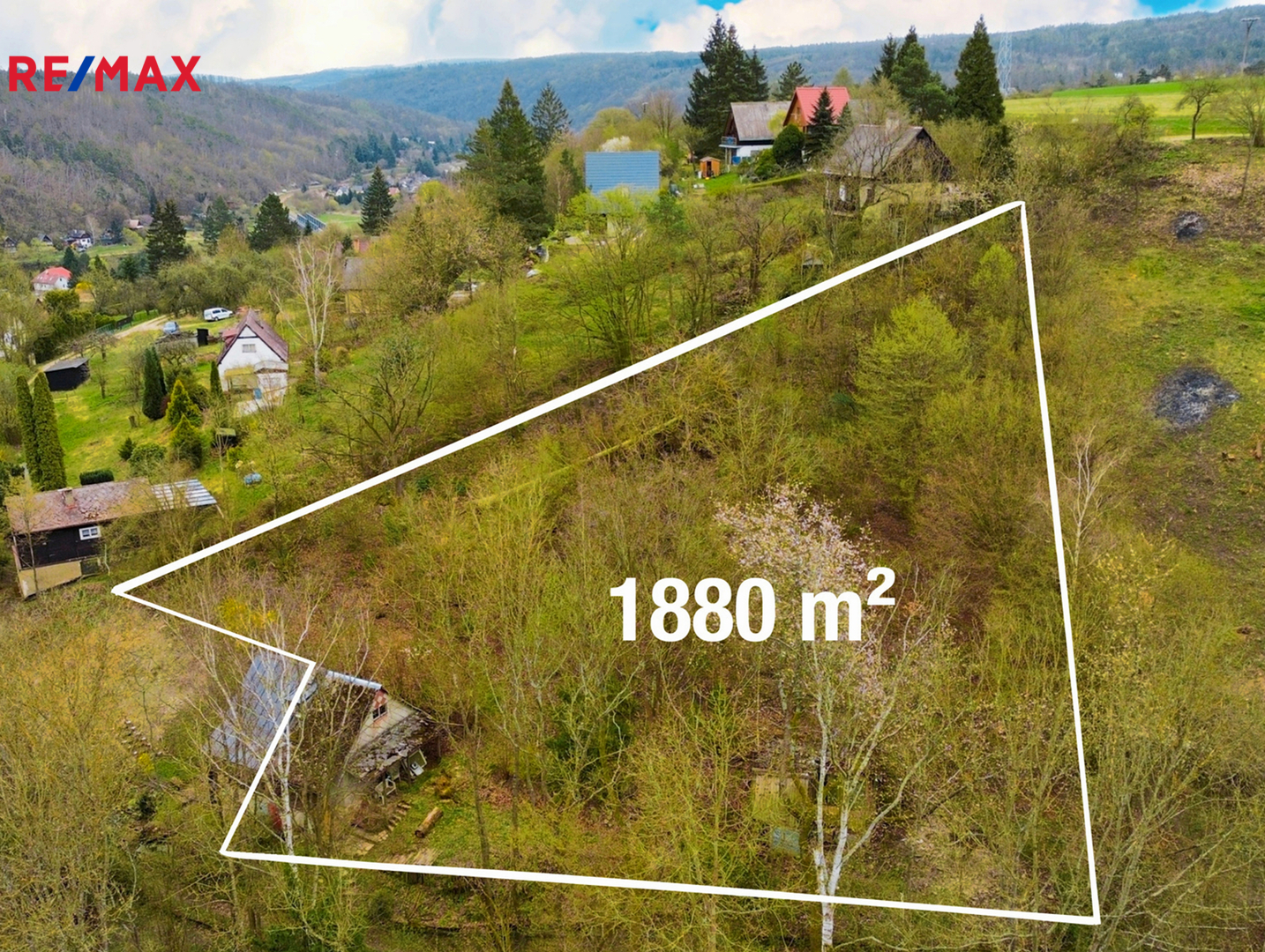 Prodej zahrady, 1880 m2, Nižbor