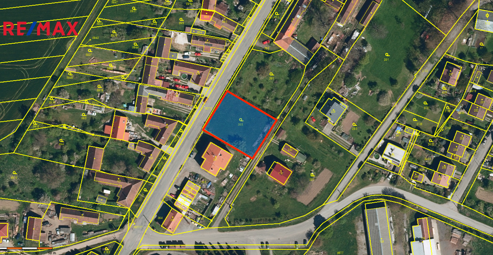 Prodej pozemku pro bydlení, 1132 m2, Velká Chyška