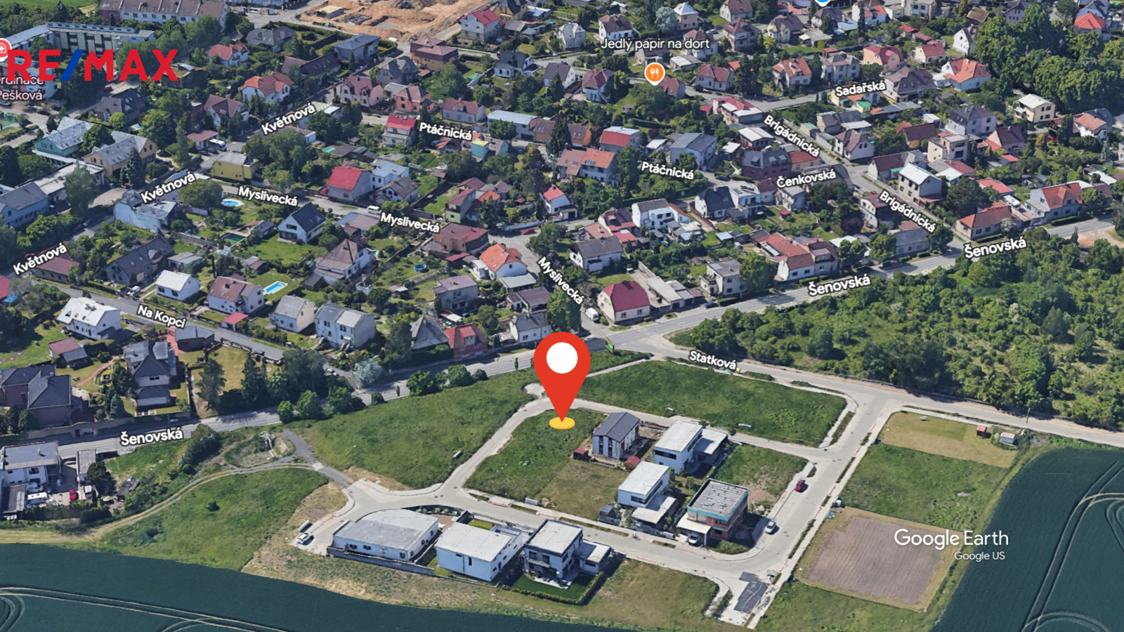 Prodej pozemku pro bydlení, 393 m2, Praha