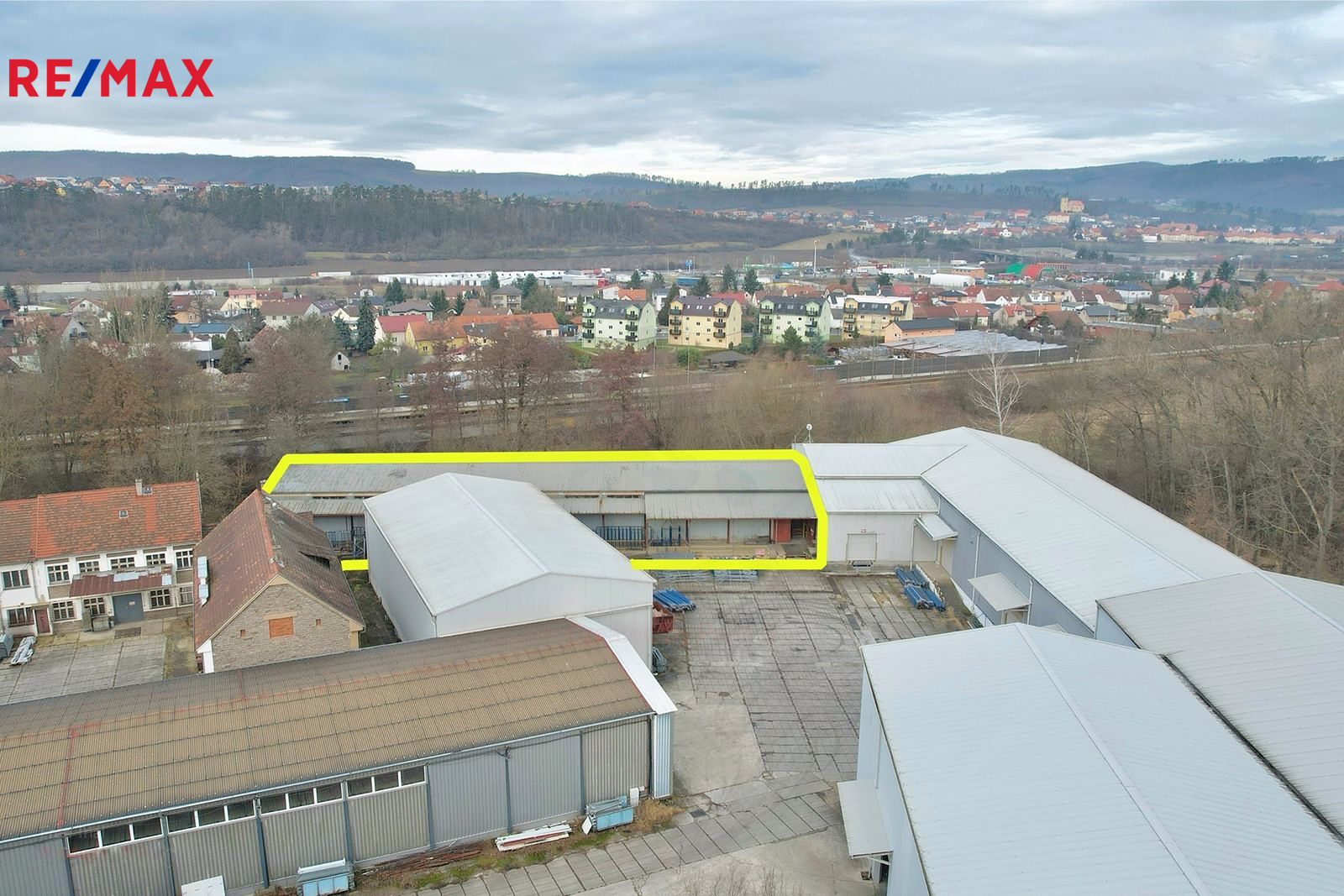 Pronájem skladovacího prostoru, 1045 m2, Králův Dvůr