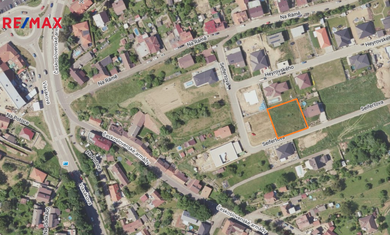 Prodej pozemku pro bydlení, 1022 m2, Vlašim