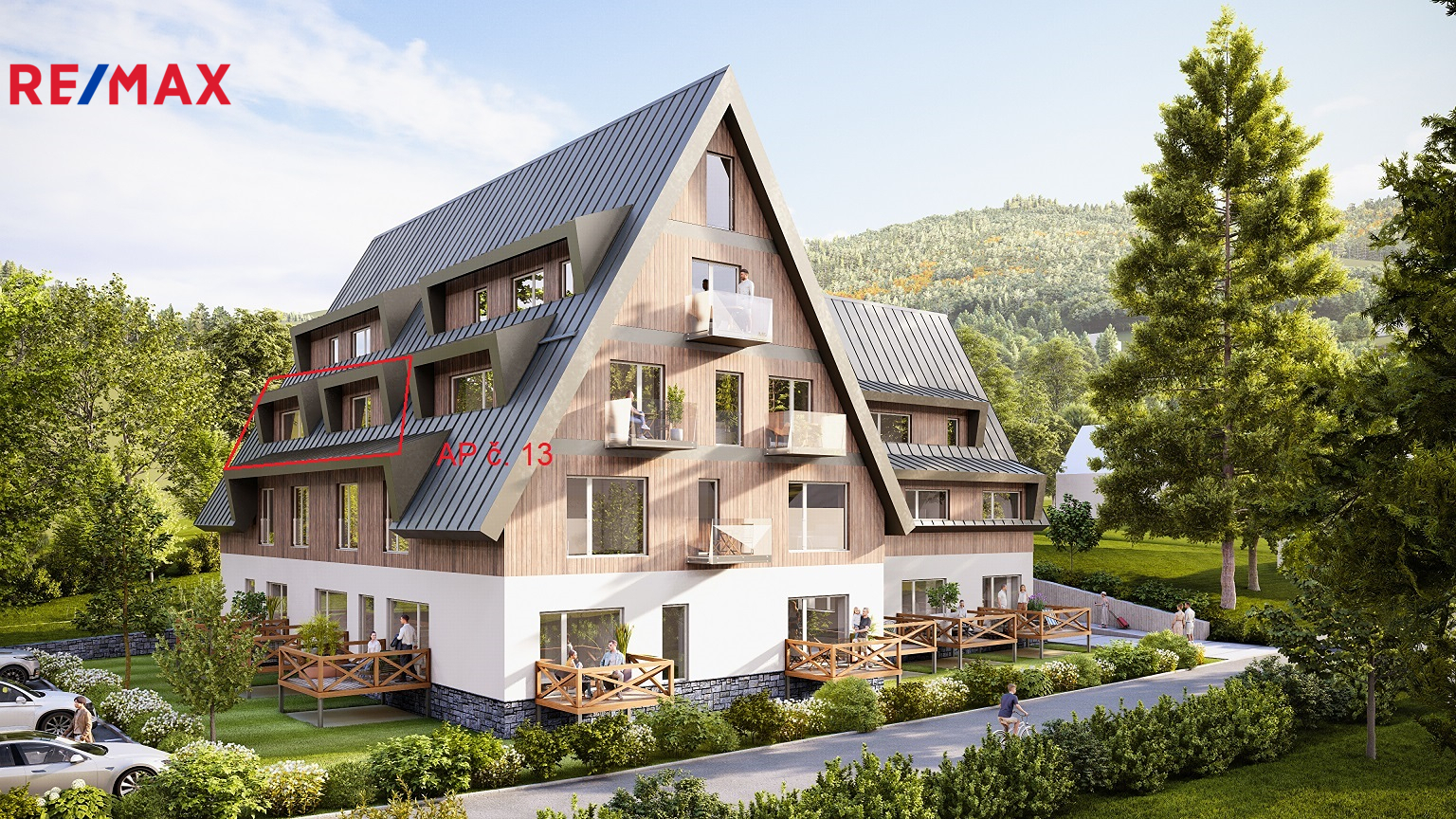 Prodej bytu 3+kk, 61 m2, Rokytnice nad Jizerou