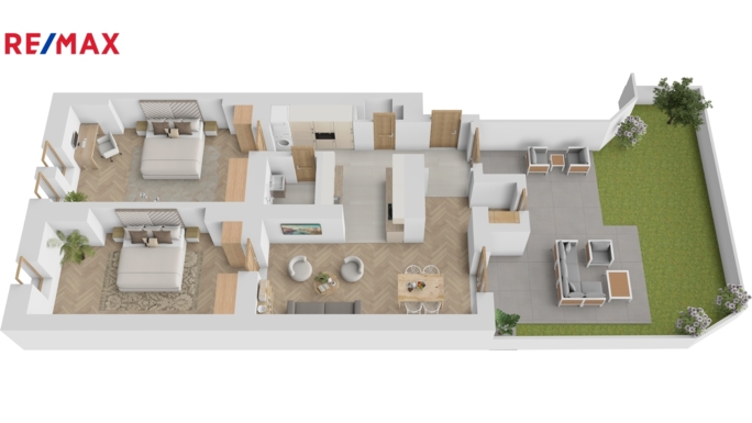 Prodej bytu 3+kk, 68,72 m2, Praha