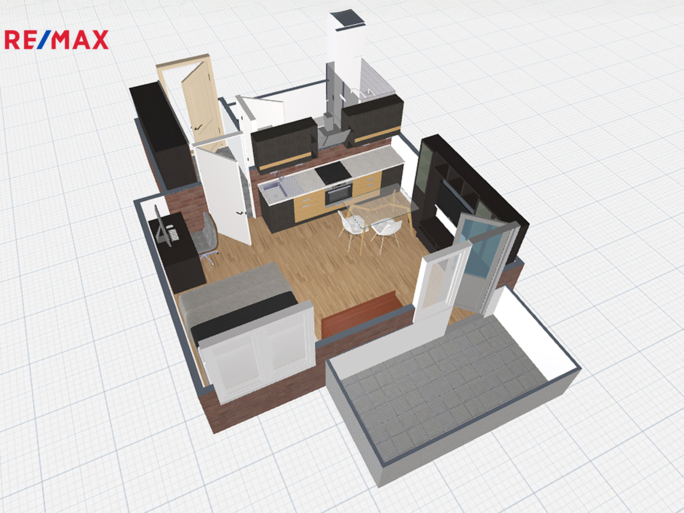 Pronájem bytu 1+kk, 32 m2, Brno - obrázek 16