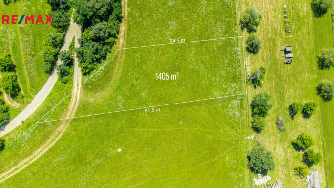 Prodej pozemku pro bydlení, 1405 m2, Ráječko - obrázek 4