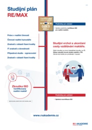 Studijní plán RE/MAX 2021