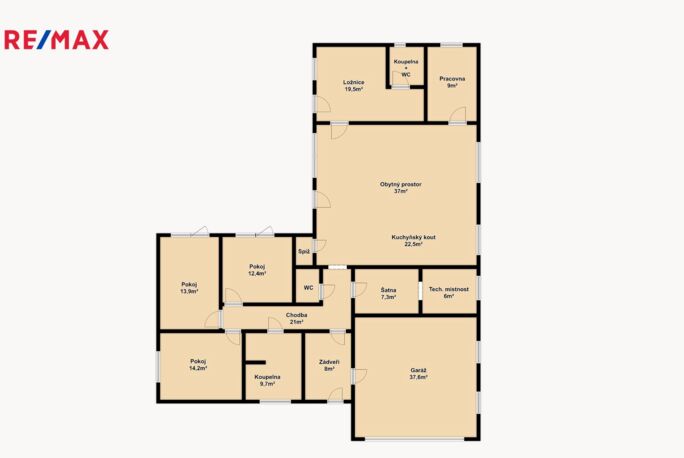 Prodej rodinného domu, 181 m2, Mnetěš - obrázek 37