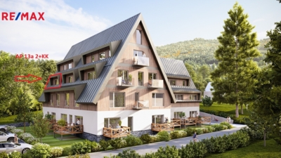 Prodej bytu 2+kk, 40 m2, Rokytnice nad Jizerou