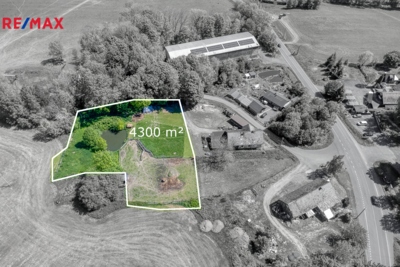 Prodej pozemku pro bydlení, 4000 m2, Chudenín