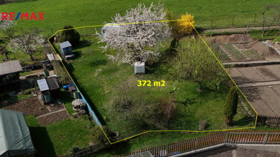 Prodej zahrady, 372 m2, Děčín