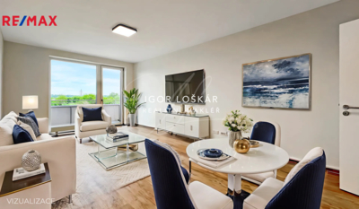 Pronájem bytu 1+kk, 45 m2, Brno