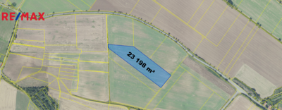 Prodej zemědělského pozemku, 23198 m2, Libodřice