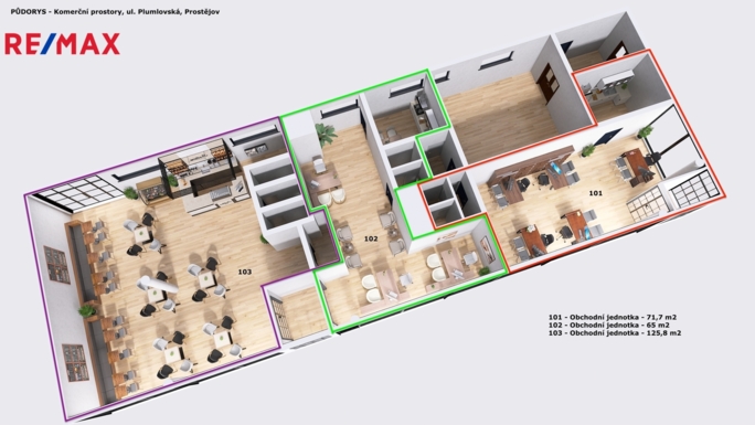 Pronájem obchodního prostoru, 263 m2, Prostějov - obrázek 4