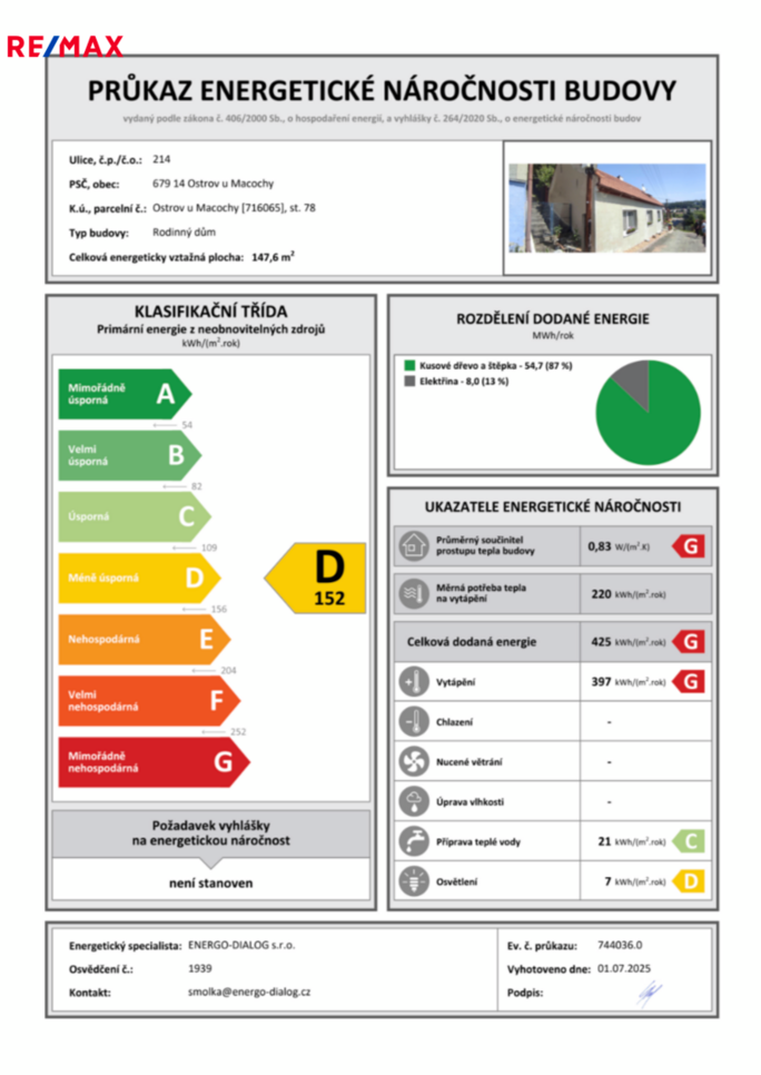 Prodej rodinného domu, 115 m2, Ostrov u Macochy - obrázek 4