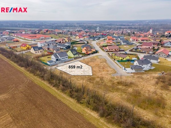 Prodej pozemku pro bydlení, 859 m2, Medlov