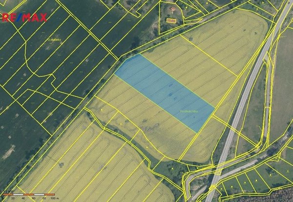 Prodej zemědělského pozemku, 11843 m2, Oslavička