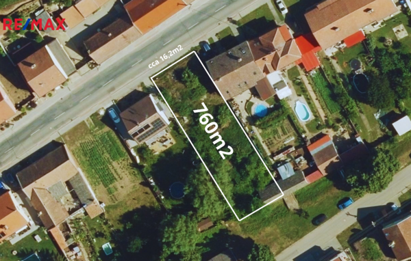 Prodej pozemku pro bydlení, 760 m2, Milovice