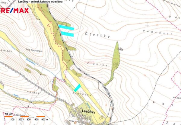 Prodej zemědělského pozemku, 15719 m2, Lesůňky
