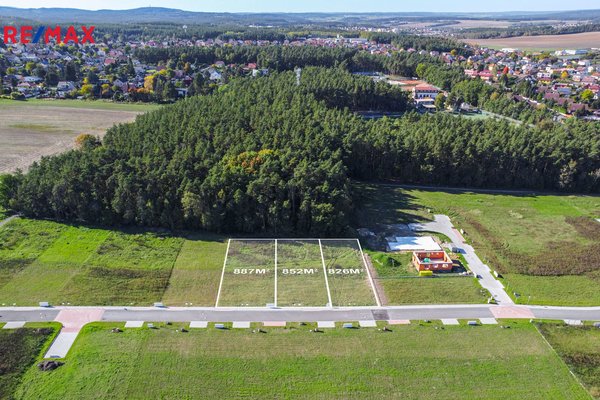 Prodej pozemku pro bydlení, 852 m2, Zruč-Senec