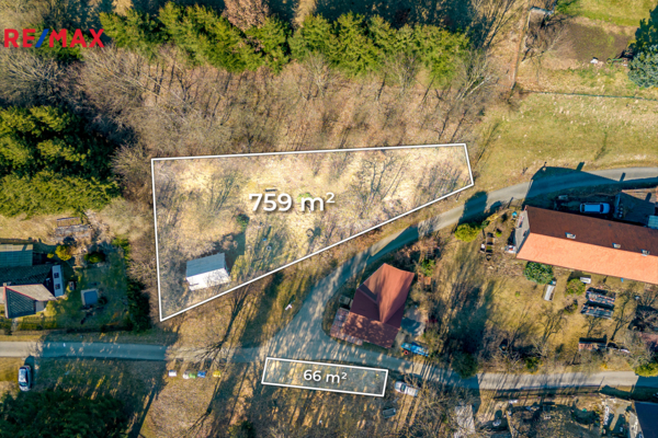 Prodej pozemku pro bydlení, 825 m2, Ždírec nad Doubravou