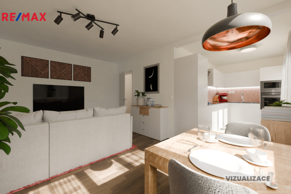 Prodej bytu 2+1, 53 m2, Praha