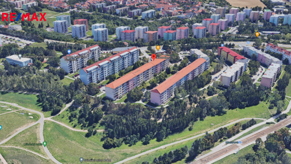 Pronájem bytu 2+kk, 42 m2, Brno