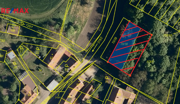 Prodej pozemku pro bydlení, 500 m2, Podbřežice