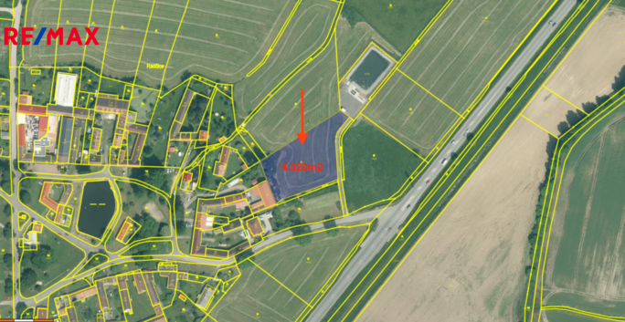 Prodej pozemku pro bydlení, 4320 m2, Vodňany