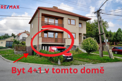 Pronájem bytu 4+1, 92 m2, Jedovnice
