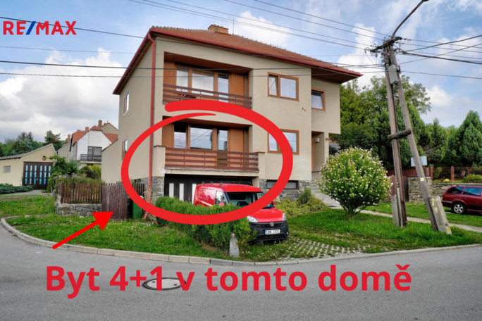 Pronájem bytu 4+1, 92 m2, Jedovnice