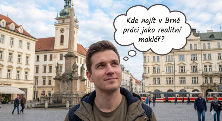 Kde najít práci jako realitní makléř v Brně v roce 2026?