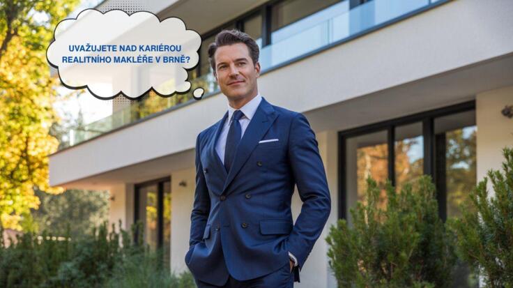 Kariéra realitního makléře v Brně - Kompletní průvodce pro rok 2025
