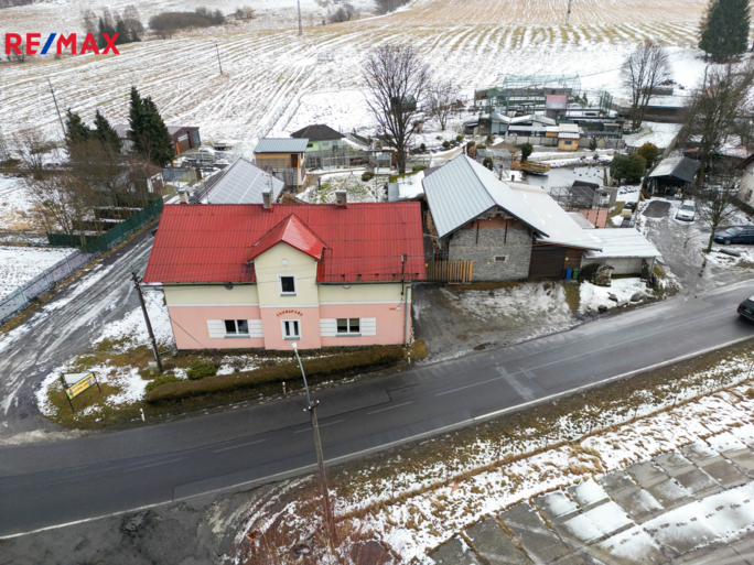 Prodej komerčního prostoru, 703 m2, Lipová-lázně