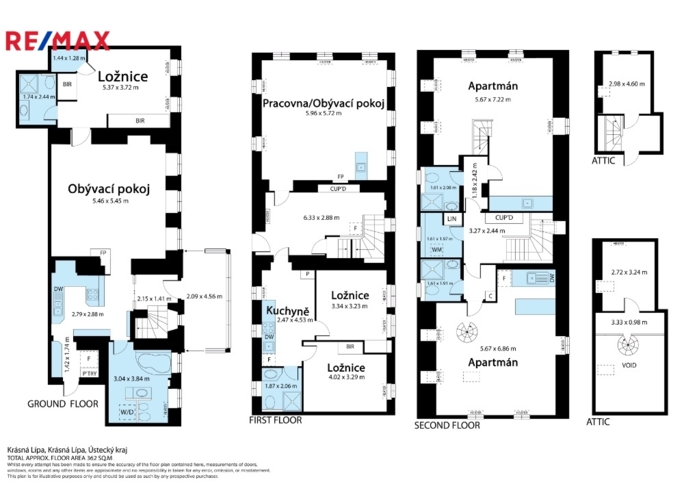 Prodej ubytovacího zařízení, 271 m2, Krásná Lípa - obrázek 6