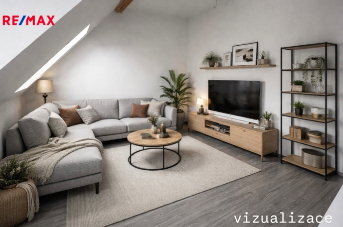 Prodej bytu 2+1, 52,5 m2, Herálec