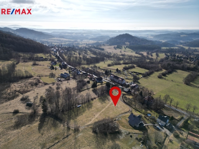 Prodej pozemku pro bydlení, 1643 m2, Světlá pod Ještědem