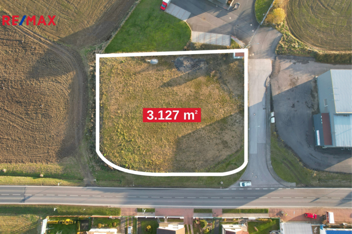 Prodej pozemku pro komerční výstavbu, 3127 m2, Bernartice Prodej pozemku pro komerční výstavbu, 3127 m2, Bernartice