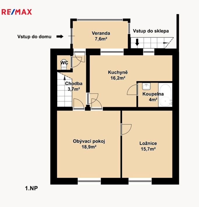 Prodej rodinného domu, 92 m2, Těmice - obrázek 27