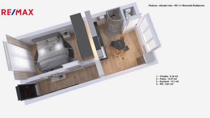 Prodej rodinného domu, 30 m2, Moravské Budějovice - obrázek 27