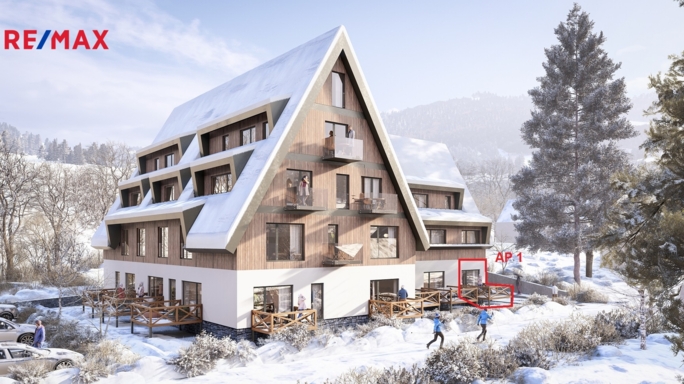 Prodej bytu 2+kk, 42.3 m2, Rokytnice nad Jizerou Prodej bytu 2+kk, 42.3 m2, Rokytnice nad Jizerou