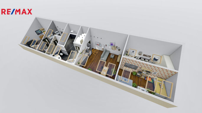 Prodej půdního prostoru, 122 m2, Brno - obrázek 1