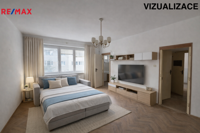 Prodej bytu 1+1, 39 m2, Brno