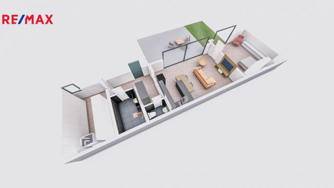 Pronájem bytu 3+kk, 88 m2, Šlapanice - obrázek 29