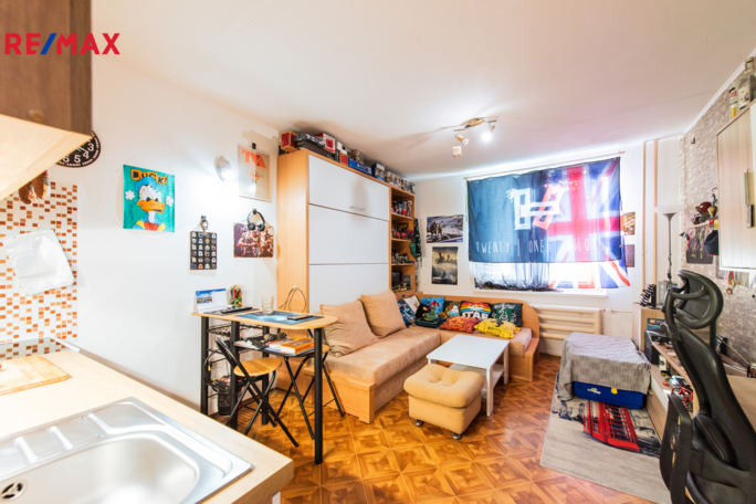 Prodej bytu 1+kk, 25 m2, Brno