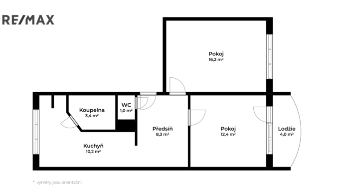 Pronájem bytu 2+1, 60 m2, Brno - obrázek 7
