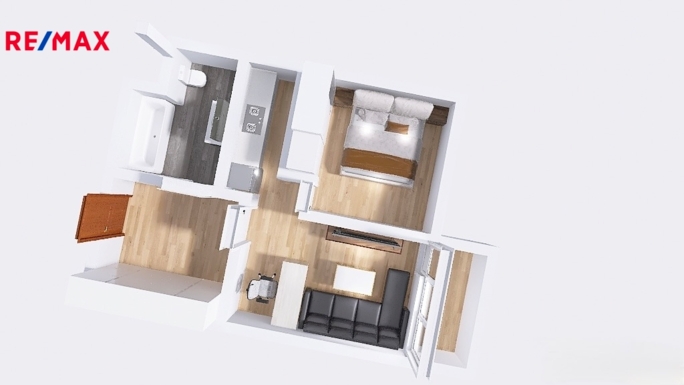 Prodej bytu 2+kk, 43 m2, Brno - obrázek 28