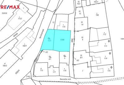 Prodej pozemku pro bydlení, 693 m2, Jáchymov