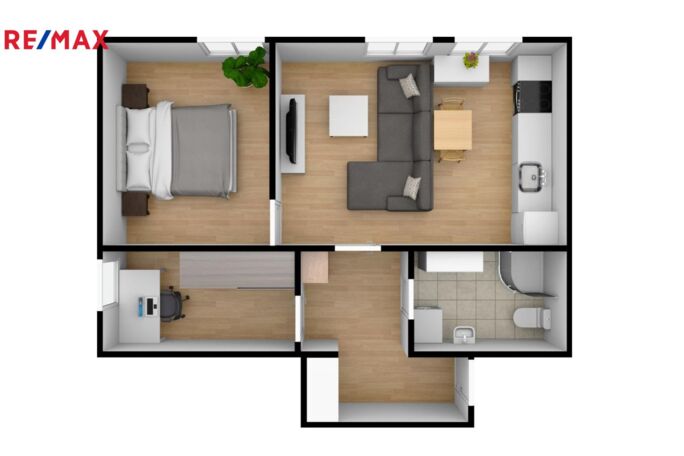 Prodej bytu 3+kk, 53 m2, Pohořelice - obrázek 3
